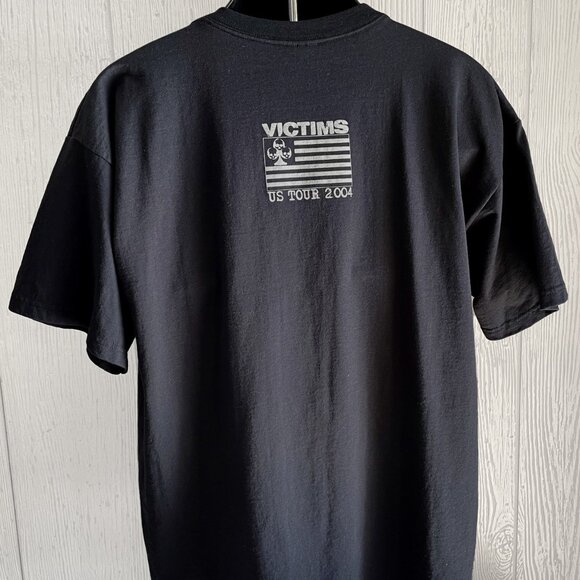 Victims Hardcore Band from Sweden XL New T Shirt 2004 US Tour D Beat Crust Punk - Picture 5 of 12